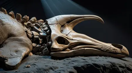 Fossils of giant penguins found